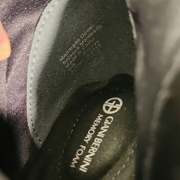 GIANI B BERNINI MEMORY FOAM LONG OVER THE KNEE LENGTH BOOTS - Picture 16 of 16